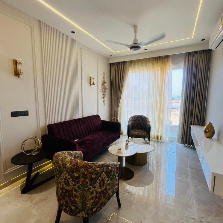 Living Room, unitech-south-city-ii 4 Bedroom 2400 Sq.Ft. Builder Floor In South City 2 Gurgaon 8494995