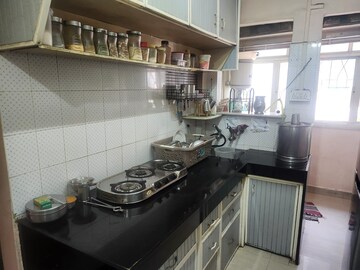 Kitchen in 1 BHK Apartment at Meera Nagar Garden CHS, Koregaon Park – for Rent