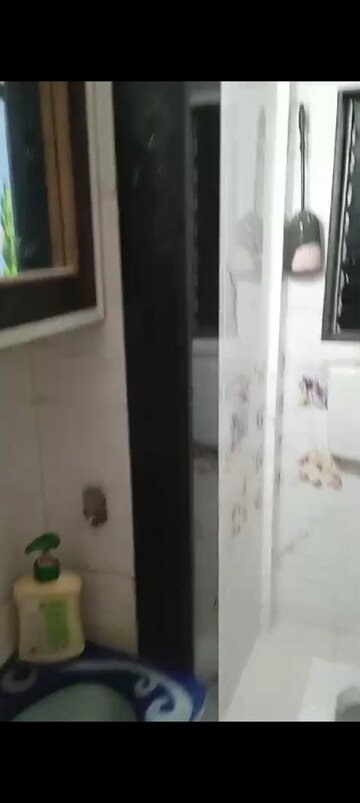 Bathroom in 1 RK Apartment at Kurla Kamgar CHS, Kurla – for Rent