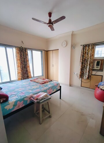 Master Bedroom in 2 BHK Apartment at Manikchand Malabar, Lulla Nagar – for Rent