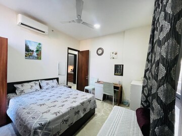 Bedroom in 3 BHK Apartment at Piramal Vaikunth, Balkum Pada – for Rent
