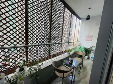 Balcony in 3 BHK Apartment at Piramal Vaikunth, Balkum Pada – for Rent