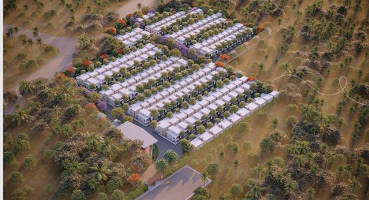 Master Plan, hallmark-floresta 3 Bedroom 3200 Sq.Ft. Villa In Patighanpur Hyderabad 8495080