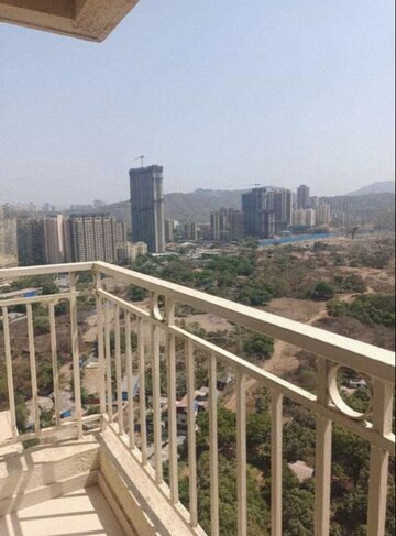 Balcony in 1 BHK Apartment at Pushpanjali Heights, Owale – for Rent
