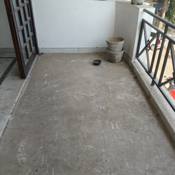 Balcony in 3 BHK Builder Floor at Greater Kailash I – for Rent