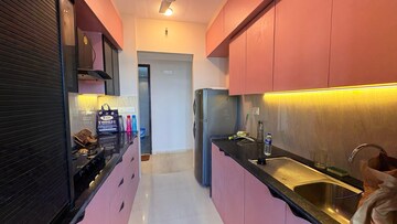 Kitchen in 2 BHK Apartment at Kalpataru Paramount, Kapur Bawdi – for Rent
