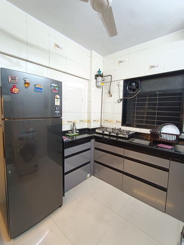 Kitchen, silver-bells-chs 1 Bedroom 556 Sq.Ft. Apartment In Dahisar West Mumbai 8495116