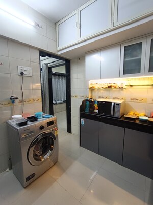 Kitchen in 1 BHK Apartment at Silver Bells CHS, Dahisar West – for Sale