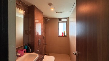 Bathroom in 2 BHK Apartment at Lodha Luxuria Priva, Majiwada – for Rent