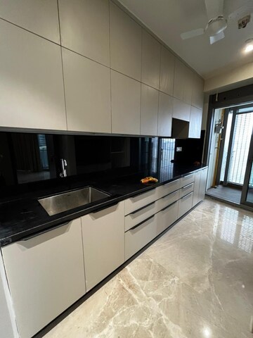 Kitchen in 4 BHK Apartment at Lodha The World Towers World One Tier 2, Worli – for Rent
