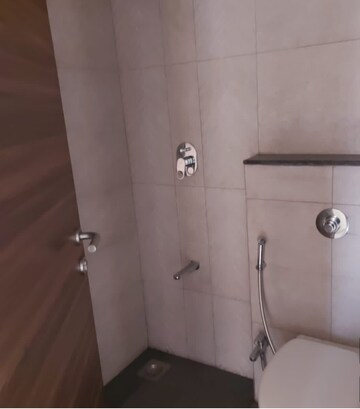 Bathroom in 2 BHK Apartment at K Raheja Reserve, Mohammadwadi – for Rent