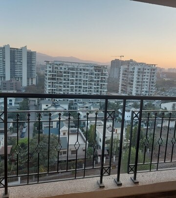 Balcony in 2 BHK Apartment at K Raheja Reserve, Mohammadwadi – for Rent