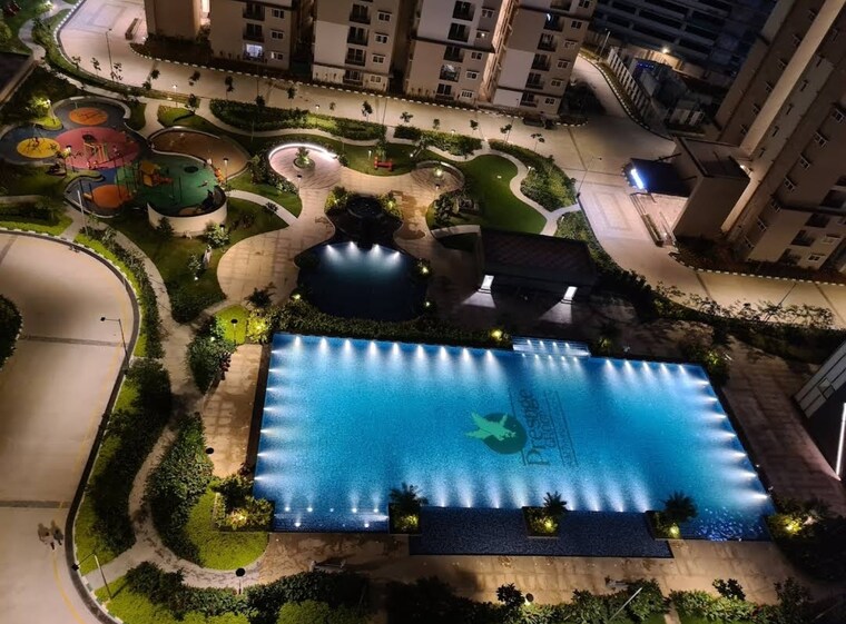 Swimming Pool, prestige-high-fields 4 Bedroom 2729 Sq.Ft. Apartment In Gachibowli Hyderabad 8495159