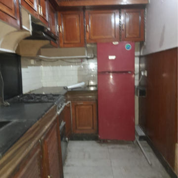 Kitchen in 2 BHK Builder Floor at Malviya Nagar – for Rent