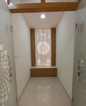 Building Lobby in 4 BHK Apartment at Prestige High Fields, Gachibowli – for Sale
