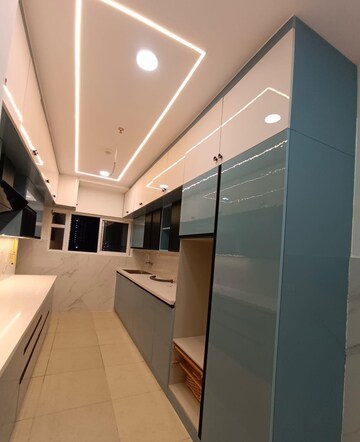Kitchen in 4 BHK Apartment at Prestige High Fields, Gachibowli – for Sale