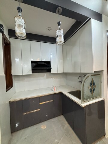 Kitchen in 2 BHK Builder Floor at Dwarka Mor – for Rent