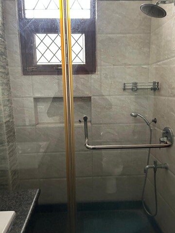 Bathroom in 3 BHK Builder Floor at Boutique Residential Apartments S-425, Greater Kailash – for Rent