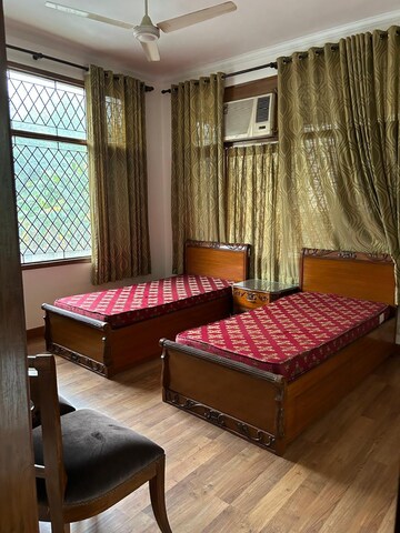 Bedroom in 3 BHK Builder Floor at Boutique Residential Apartments S-425, Greater Kailash – for Rent