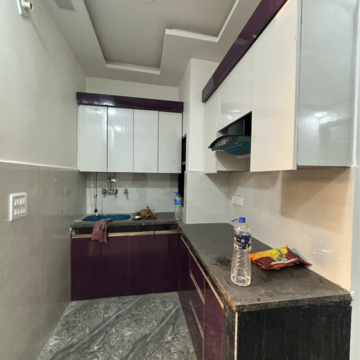 Kitchen in 2 BHK Builder Floor at Dwarka Mor – for Rent