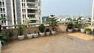 Terrace in 6 BHK Penthouse at SS The Hibiscus, Sector 52 – for Sale