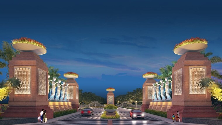 Exterior View, ljk-vasto  1378 Sq.Ft. Plot In Sarojini Nagar Lucknow 8495329