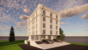  Office Space – Exterior View View at Radhika Road - for Rent