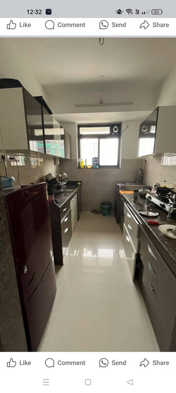 Kitchen in 2 BHK Apartment at Rajesh Raj Infinia, Malad West – for Rent