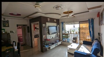 Living Room in 2 BHK Apartment at Unique Aurum, Mira Road – for Sale
