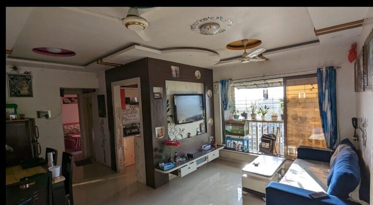 Living Room, unique-aurum 2 Bedroom 670 Sq.Ft. Apartment In Mira Road Thane 8495450