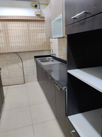 Kitchen in 2 BHK Apartment at Prestige High Fields, Gachibowli – for Rent
