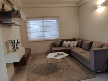 Living Room in 2 BHK Apartment at Prestige High Fields, Gachibowli – for Rent