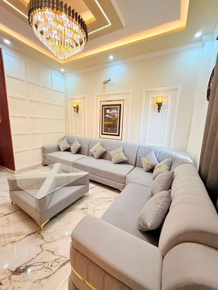 Living Room, gomti nagar 3 Bedroom 1500 Sq.Ft. Independent House In Gomti Nagar Lucknow 8495548