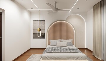Bathroom in 3 BHK Apartment at Poulomi Avante, Kokapet – for Rent