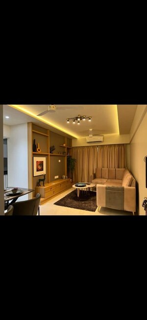 Living Room in 2 BHK Apartment at Sheth Auris Serenity Tower 1, Malad West – for Sale