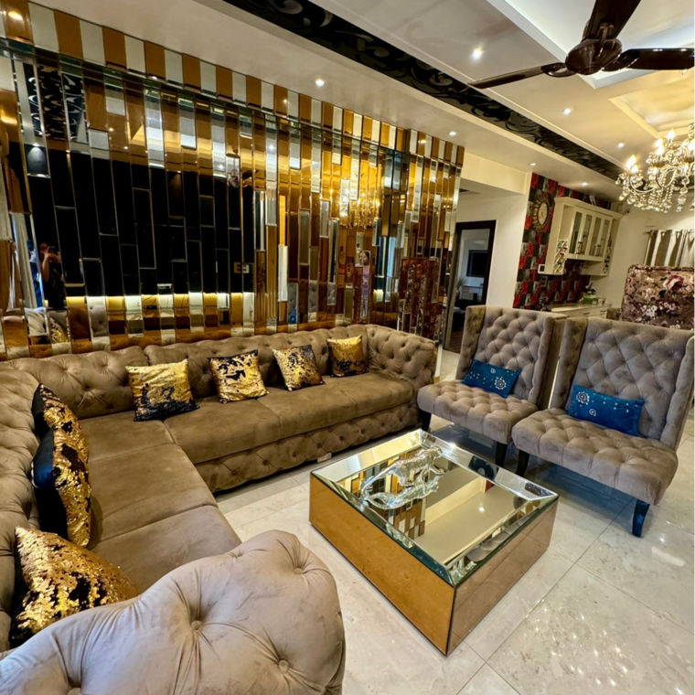 Living Room, rps-savana 4 Bedroom 2462 Sq.Ft. Apartment In Sector 88 Faridabad 8495750