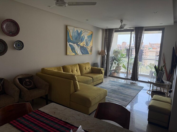 Living Room, oberoi-maxima 3 Bedroom 1330 Sq.Ft. Apartment In Andheri East Mumbai 8495803