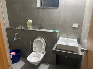 Bathroom in 2 BHK Apartment at Arvind Oasis, Thanisandra – for Rent
