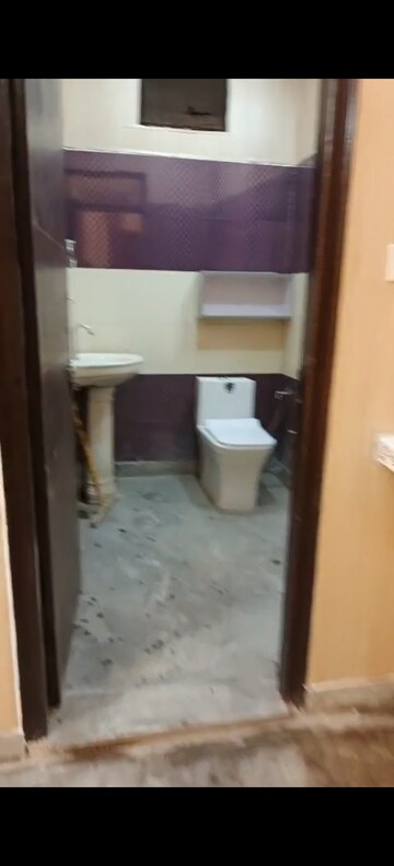 Bathroom in 1.5 BHK Builder Floor at SA HOMES I, Uttam Nagar – for Sale