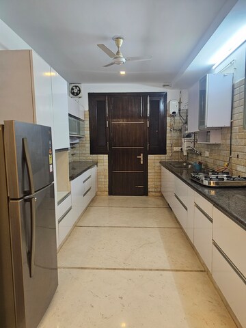 Kitchen in 4 BHK Builder Floor at Sector 10 Dwarka – for Rent