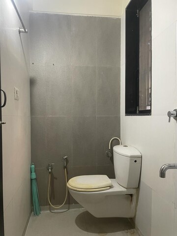 Bathroom in 1 RK Apartment at Gundecha Orchid Tower, Kandivali East – for Rent