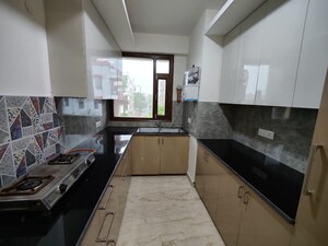 Kitchen in 3 BHK Builder Floor at SAS Tower, Sector 38 – for Sale