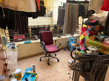 Balcony in 2 BHK Apartment at Stargaze CHS, Dhanori – for Rent