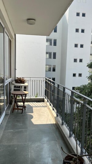 Balcony in 3 BHK Apartment at Orchid Petals, Sector 49 – for Sale