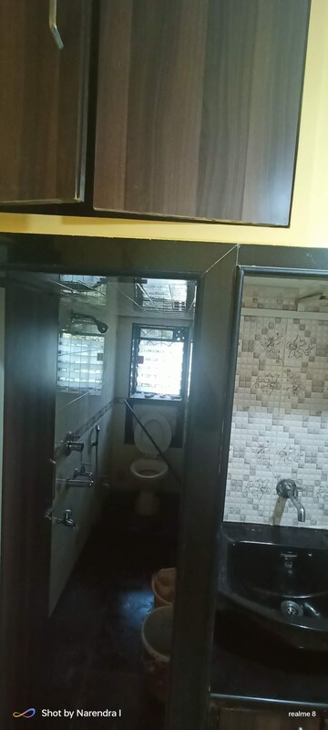 Kitchen in 1 BHK Apartment at Ishwar Nagar CHS, Bhandup West – for Rent