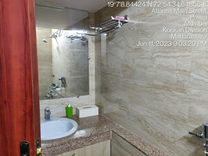 Bathroom in 3 BHK Apartment at Hiranandani Gardens Birchwood, Powai – for Sale
