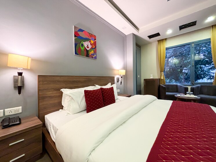 Bedroom, niho-marvel-scottish-garden 3 Bedroom 1485 Sq.Ft. Apartment In Ahinsa Khand ii Ghaziabad 8496132