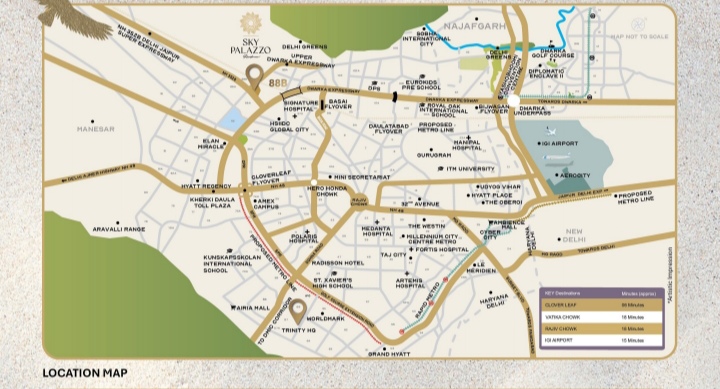 4 BHK + Servant Room Apartment For Sale in Trinity Sky Palazzo