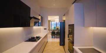 Kitchen in 3.5 BHK Apartment at 4S The Aurrum, Sector 59 – for Sale