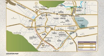 4 BHK Apartment – Map Location View at Trinity Sky Palazzo, Sector 88b - for Sale